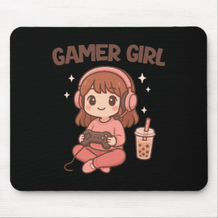 Gamer Girl  Mouse Pad