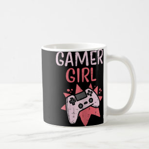 Gamer Girl Pink Game Controller Cute Video Gaming Coffee Mug