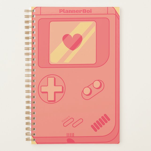 Gamer Girl Planner Notebook (Front)