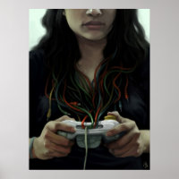 Gamer Girl (poster/print)
