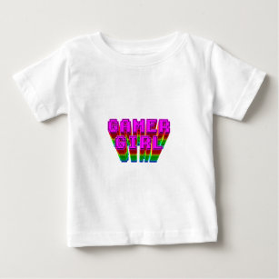 Gamer Girl Text Baby T-Shirt