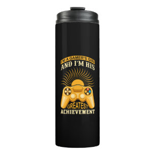 Gamer girl thermal tumbler