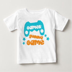 Gamer Gonna Game, Video Game, Joystick, Joypad Baby T-Shirt