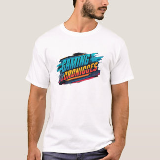 "Gamer Grandpa Cartoon T-Shirt" T-Shirt