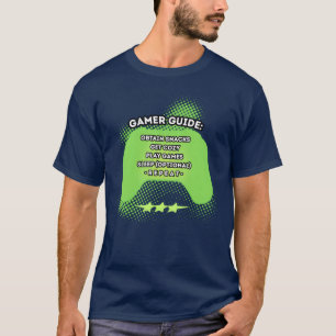 Gamer Guide Gaming Snacks Cozy - creative T-Shirt