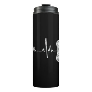 Gamer Heartbeat Video Game Lover Thermal Tumbler