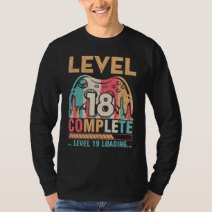 Gamer Husband Wife Marry Level 18 Complete Level 1 T-Shirt