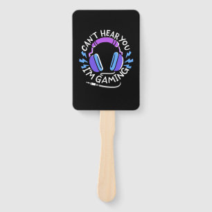 Gamer I Am Gaming Hand Fan