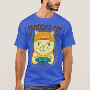 Gamer Indoors Cat T-Shirt