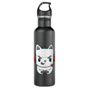 Gamer Kitten 710 Ml Water Bottle