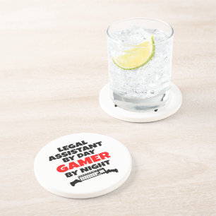 Gamer Legal Assistant Coaster