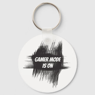 Gamer Mode Button Keychain