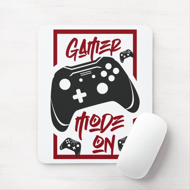Gamer mode on gaming  mouse pad (With Mouse)