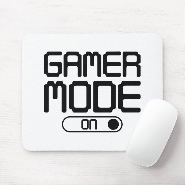Gamer Mode On Mouse Pad (With Mouse)