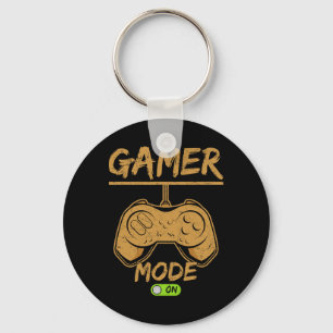 Gamer Mode On – Perfect For Hardcore Players  Key Ring