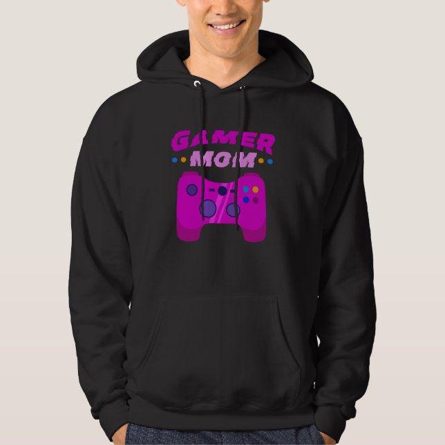 Gamer Mom Apparel Womens Video Game 1 Hoodie (Front)