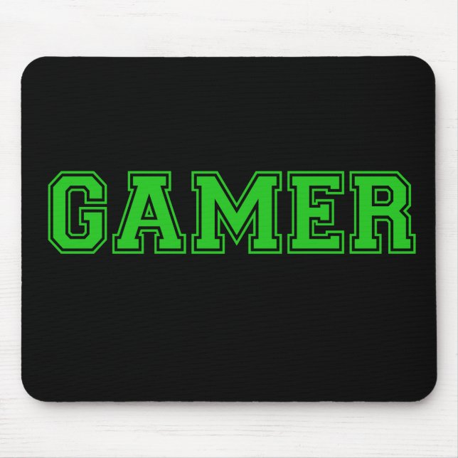 Gamer Most wanted Mouse Pad (Front)