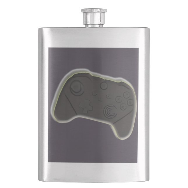 Gamer Mug Hip Flask (Front)