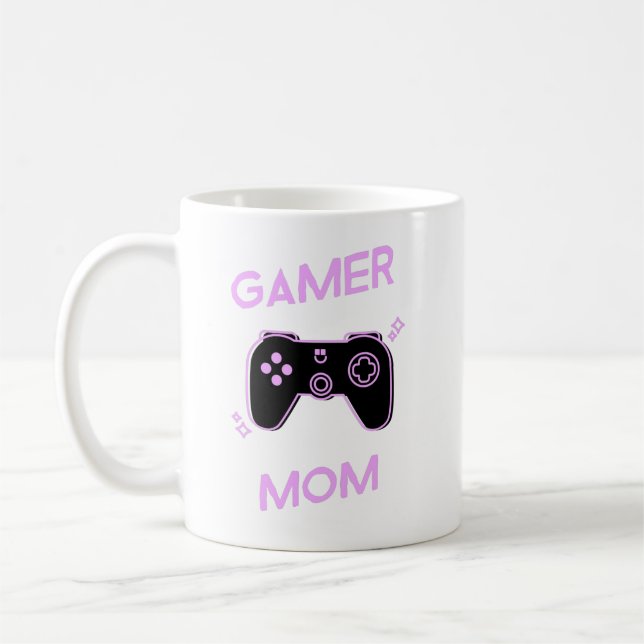 Gamer Mum - Moms Who Love Video Games Coffee Mug (Left)