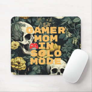 Gamer Mum Solo Mode Gaming Design Mouse Pad