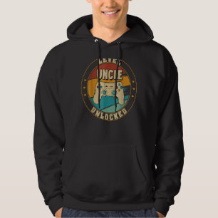 Gamer New Uncle Dad Mum Baby Announcement Pregnanc Hoodie
