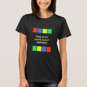 Gamer Night Suit Men And Women T-Shirt