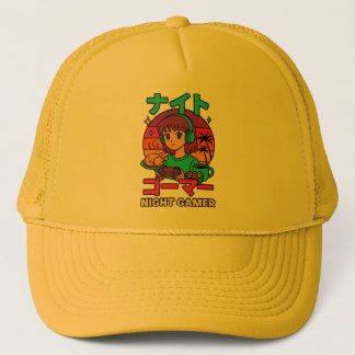 Gamer Night Trucker Hat