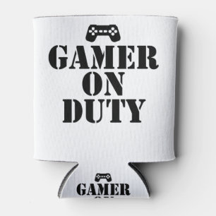 Gamer On Duty Can Cooler
