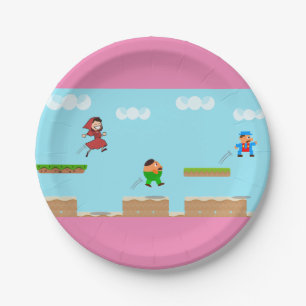 Gamer Paper Plate
