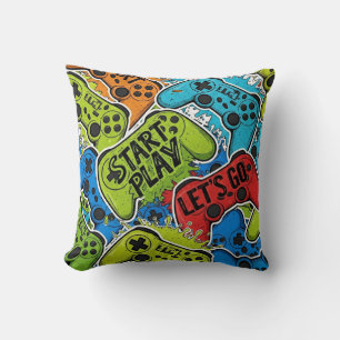 Gamer Pattern Cushion