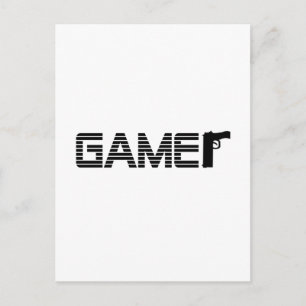 Gamer Postcard