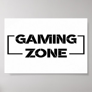 Gamer Poster Gaming Zone