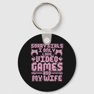 Gamer Priorities – Video Games And Wife Key Ring