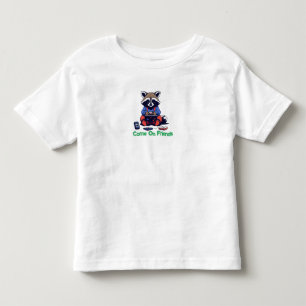Gamer Racoon: Level Up with Cuteness Baby T-Shirt