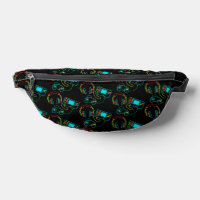 Gamer Retro Neon Pattern