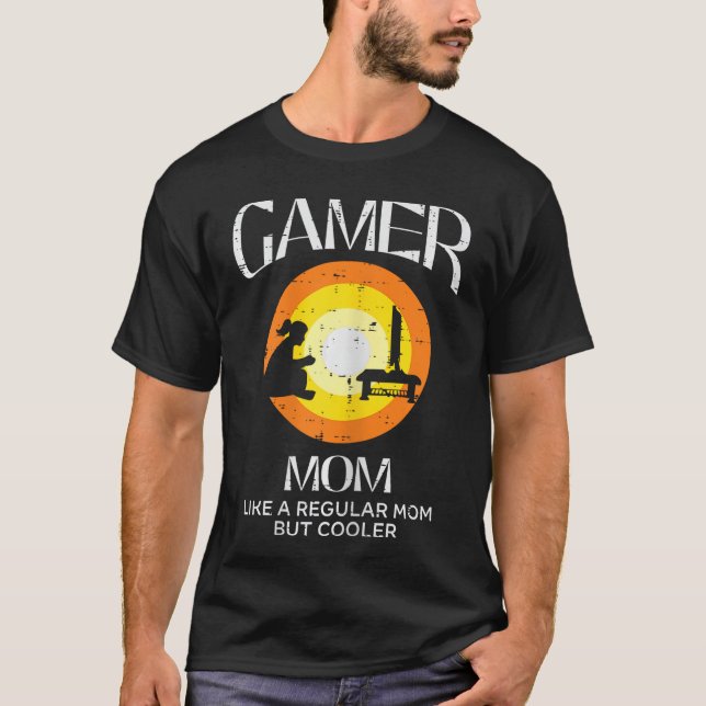 Gamer s Video Games Boys Men Girls Gift Gamer Mum  T-Shirt (Front)