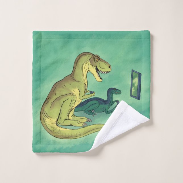 Gamer-Saurus Wash Cloth (Wash Cloth)