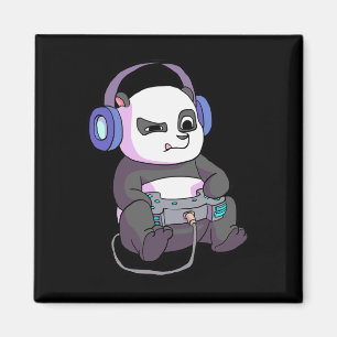 Gamer Shirt For Boys Gaming Teen Girl Funny Panda Magnet