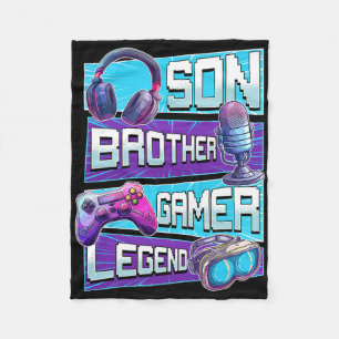 Gamer Shirt Gaming Shirt Video Game Shirts For Boy Fleece Blanket