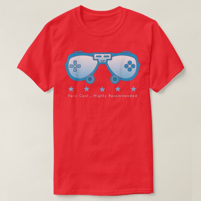 Gamer Sunglasses Video Game Controller Gaming Love T-Shirt (Design Front)