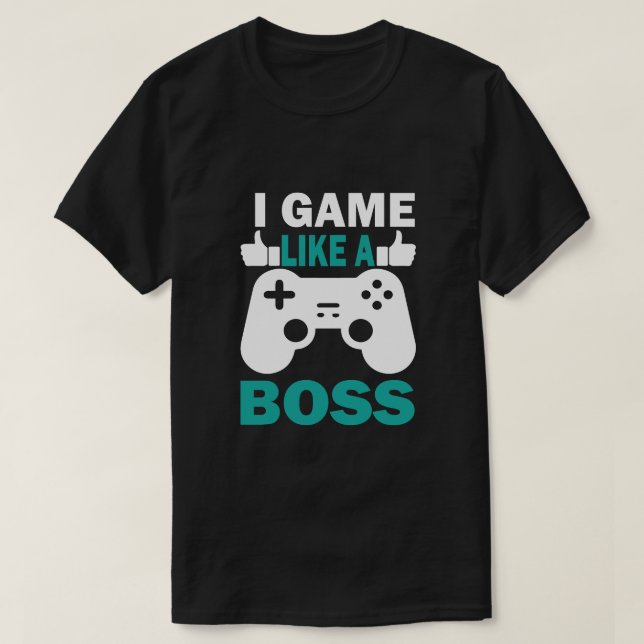 Gamer T-shirt Design (Design Front)