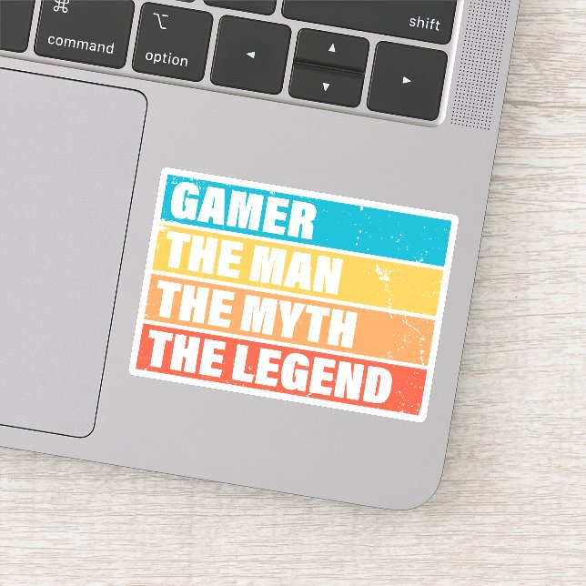 Gamer. The Man. The Myth. The Legend. (Detail)