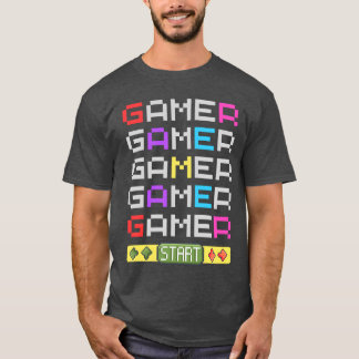 Gamer times Five with 80s vibe gift T-Shirt