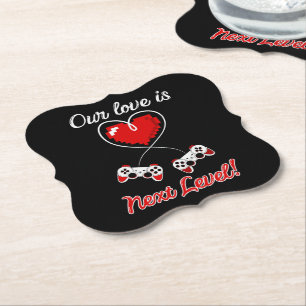 Gamer Valentine Coasters