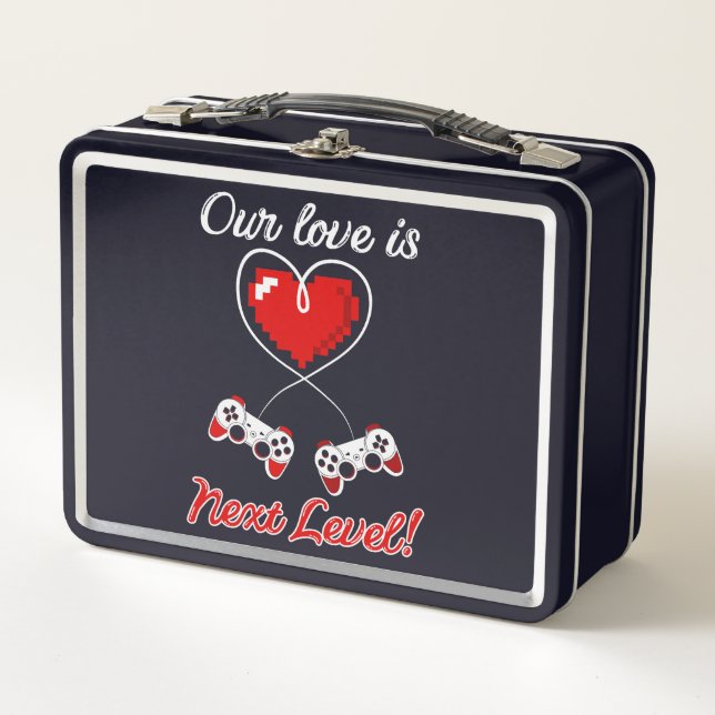 Gamer Valentine Lunchbox (Front)