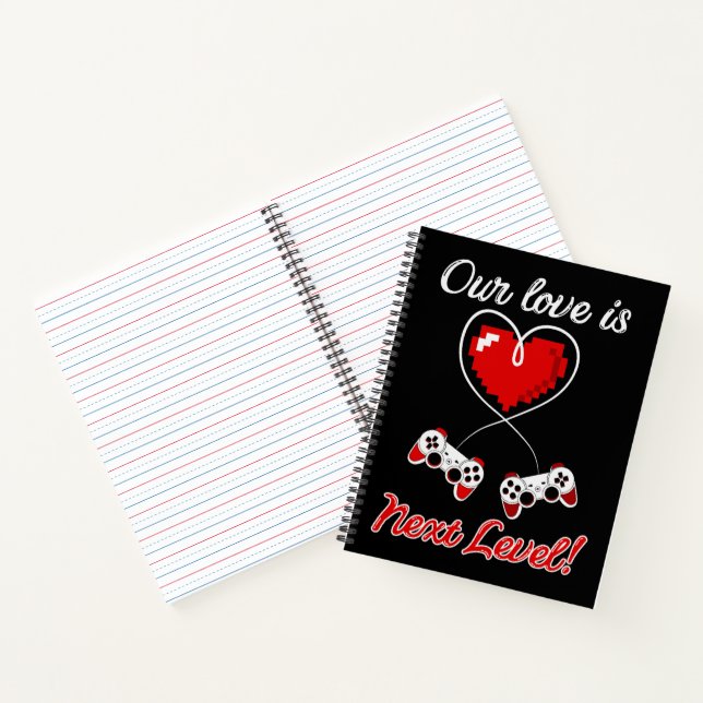 Gamer Valentine Notebook (Inside)
