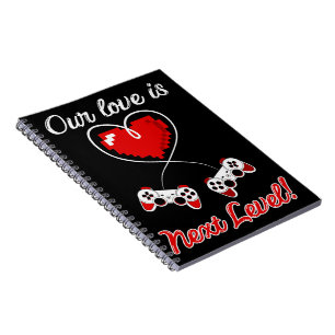 Gamer Valentine Photo Notebook