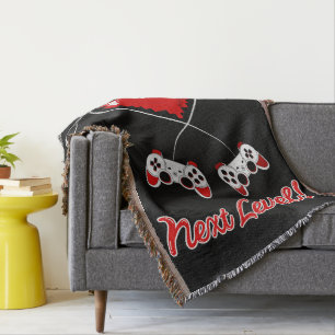 Gamer Valentine Throw Blanket
