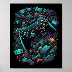 Gamer Video Game Controller 13 Poster