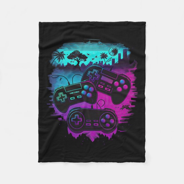 Gamer Video Game Controller 15  Fleece Blanket (Front)
